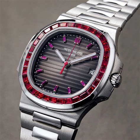 patek philippe ruby|Patek Philippe Nautilus 5711/112P Platinum Ruby.